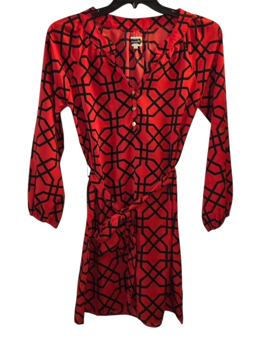 Mud Pie Long Sleeve Dress Size Small (4-6)